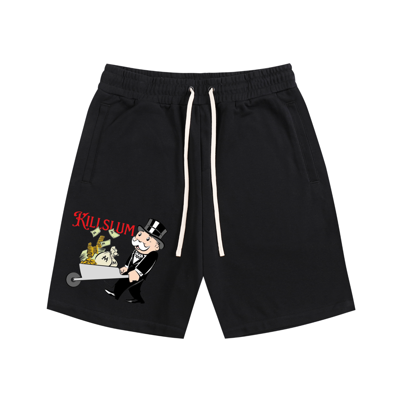 mr monopoly KIllslum shorts